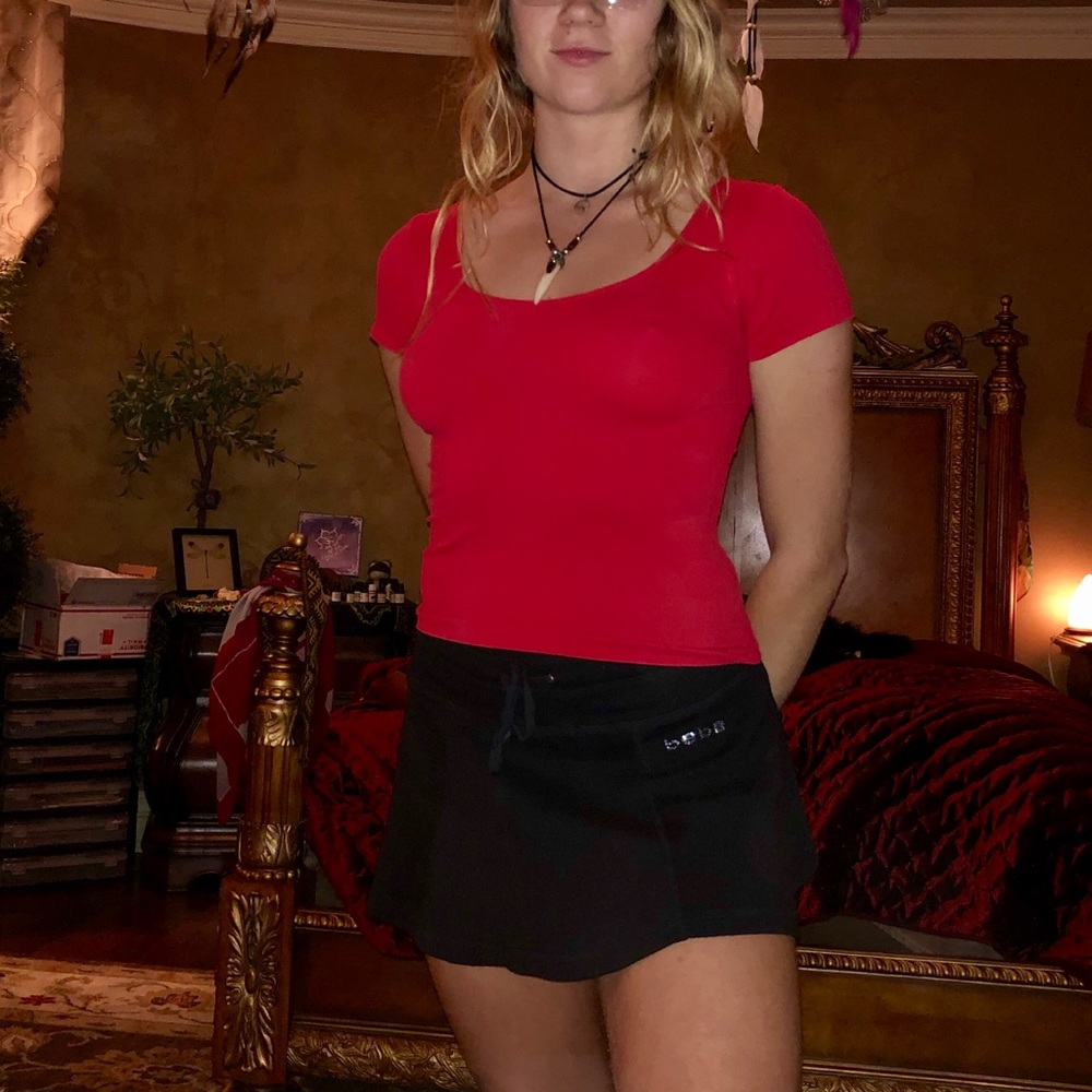 Sexy Red Crop Top Good Condition